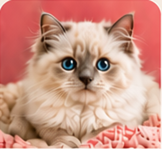 Daisy, a Ragdoll kitten
