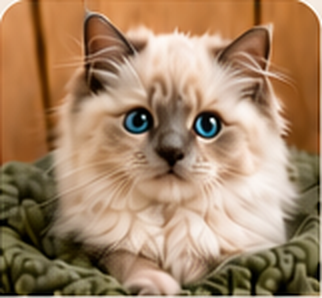 Oliver, a Ragdoll kitten